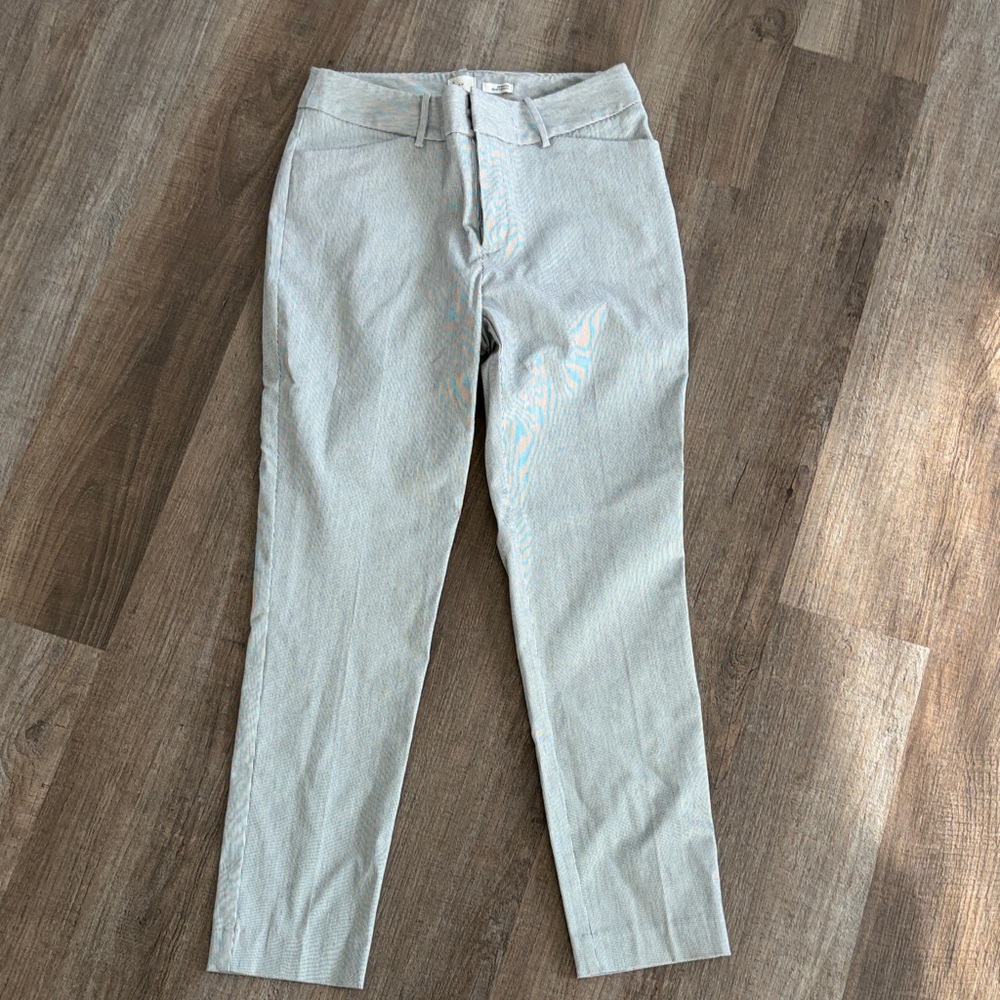 a new day black and white stripped pants